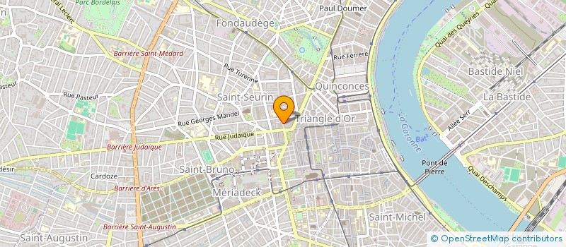 localisation de l'entreprise FB INVEST à BORDEAUX