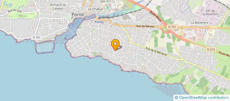 localisation de l'entreprise FB INVESTS  PORNIC