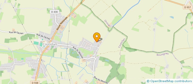 localisation de l'entreprise FB IT CONSULTING  COUTICHES