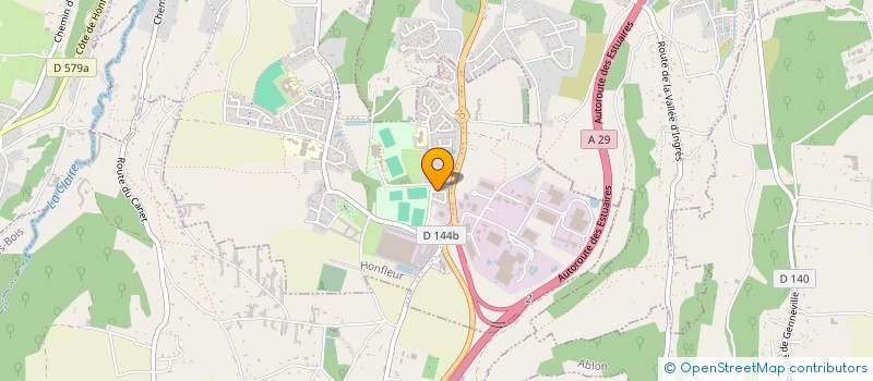 localisation de l'entreprise FB LE CHAMPLAIN à HONFLEUR