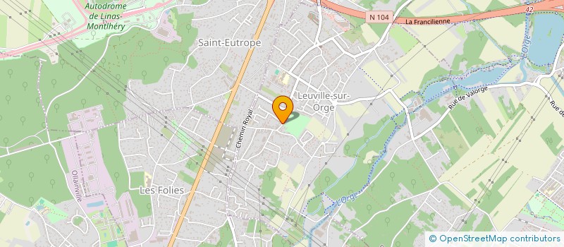 localisation de l'entreprise FB LOCATIONS à LINAS