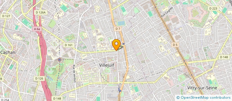 localisation de l'entreprise FB NUTRITION à VILLEJUIF