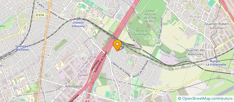 localisation de l'entreprise FB PAIE & RH à WISSOUS