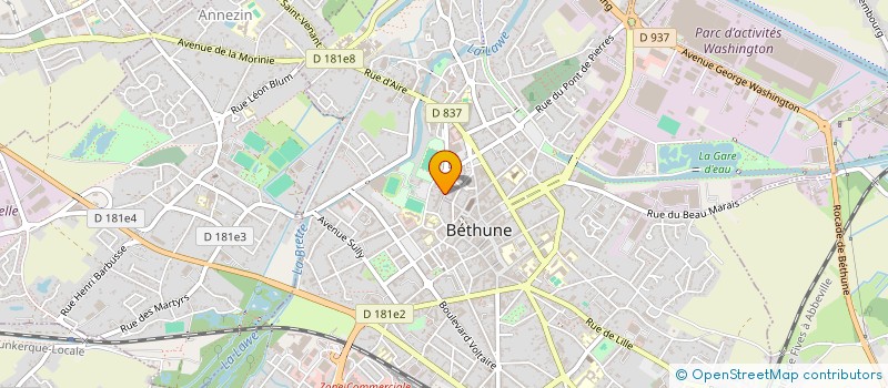 localisation de l'entreprise FB PARTNERS  HARNES