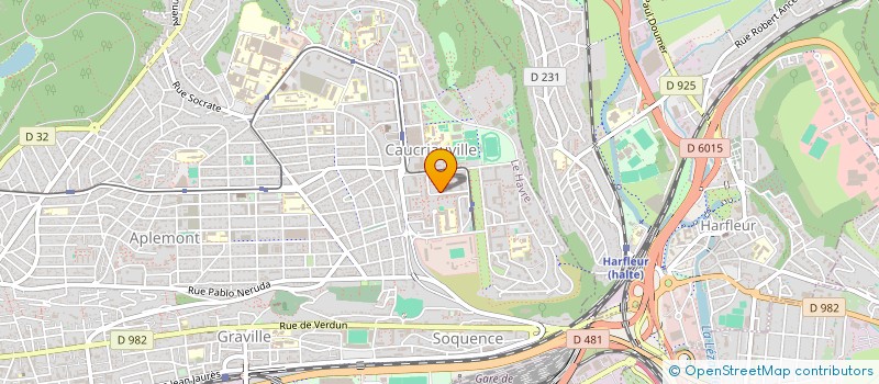 localisation de l'entreprise FB PEINTURE 76 à LE HAVRE