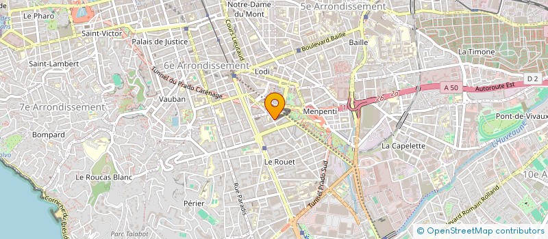 localisation de l'entreprise FB PHARMA  SAINT-LAURENT-DU-VAR