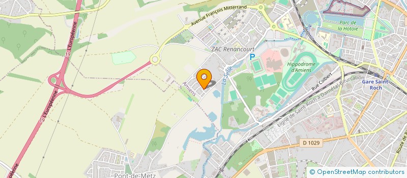 localisation de l'entreprise FB PREV à AMIENS