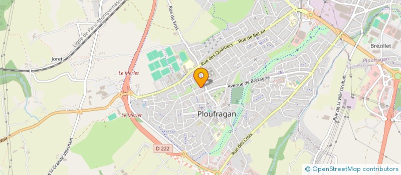 localisation de l'entreprise FB PRODUCTION à PLOUFRAGAN