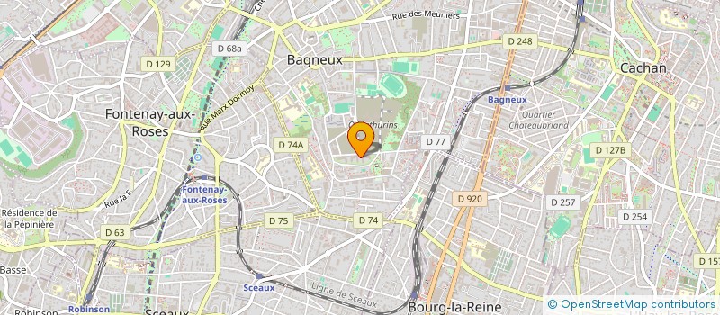 localisation de l'entreprise FB REAL ESTATE à BAGNEUX