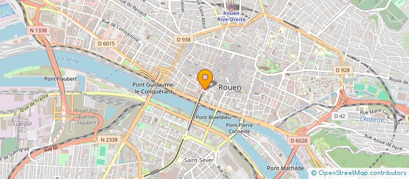 localisation de l'entreprise FB RESTAURATION à ROUEN