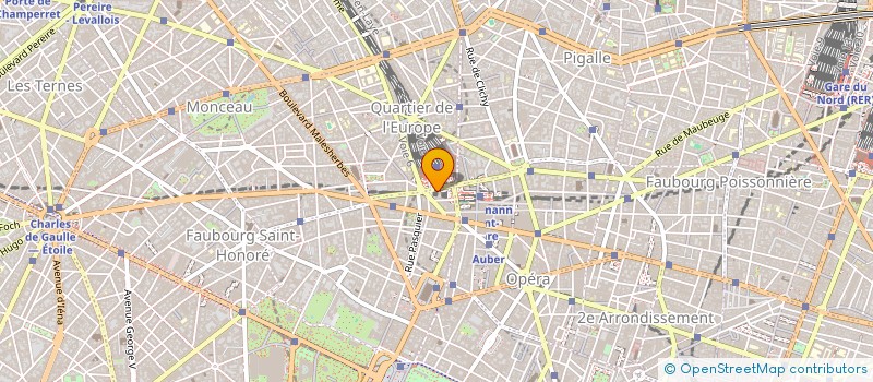 localisation de l'entreprise FB SAINT LAZARE  PARIS