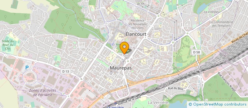 localisation de l'entreprise FB-SERVICES  MAUREPAS