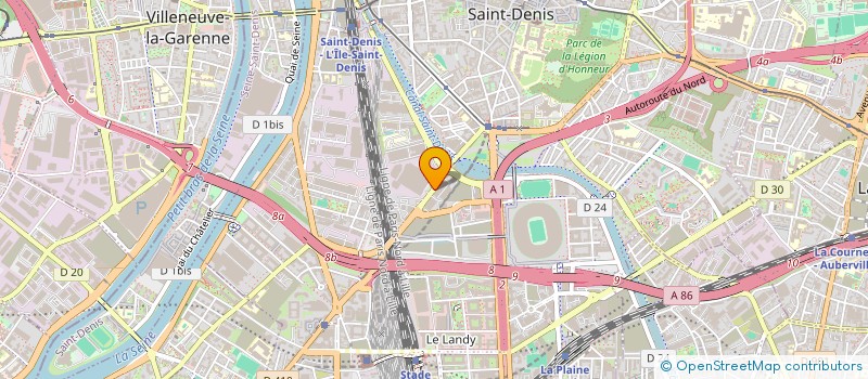 localisation de l'entreprise FB SERVICES à SAINT-DENIS