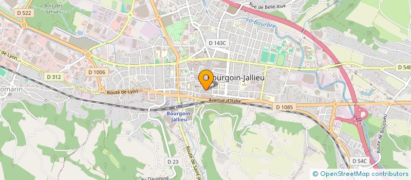 localisation de l'entreprise FB SHOES à BOURGOIN-JALLIEU
