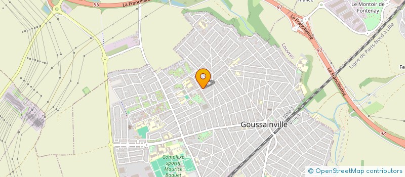 localisation de l'entreprise FB SOLUTIONS à GOUSSAINVILLE