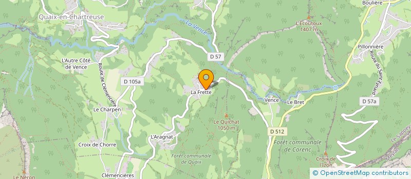 localisation de l'entreprise FB SOLUTIONS  QUAIX-EN-CHARTREUSE