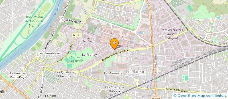 localisation de l'entreprise FB TRANS.EXPRESS  SARTROUVILLE