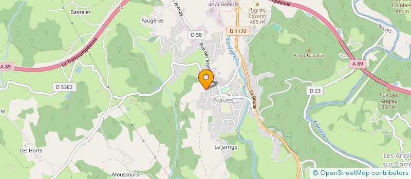 localisation de l'entreprise FB TRAVAUX  NAVES