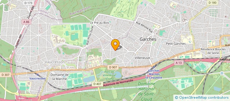 localisation de l'entreprise FB UNLIMITED à GARCHES