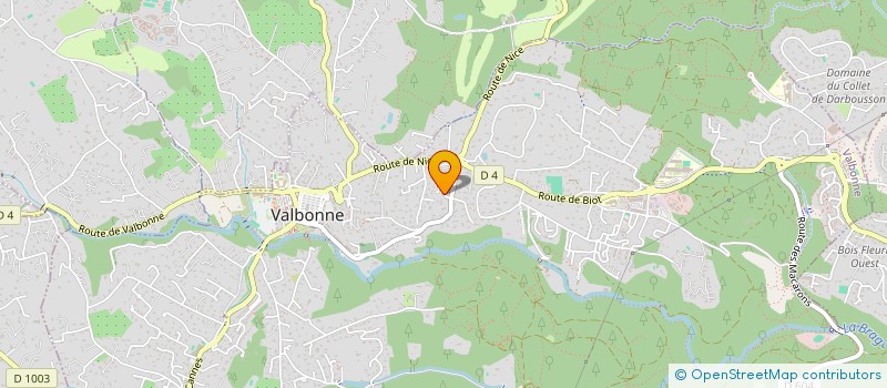 localisation de l'entreprise FB VINTAGE à VALBONNE