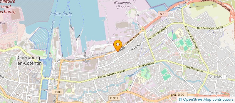 localisation de l'entreprise FB194  CHERBOURG-EN-COTENTIN