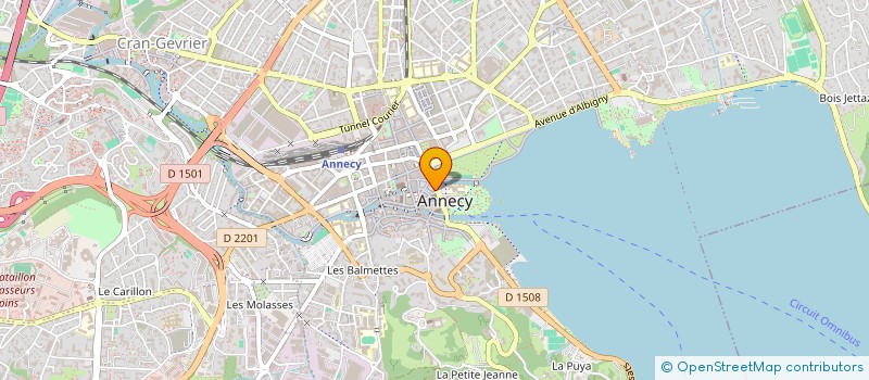 localisation de l'entreprise FB2 à ANNECY