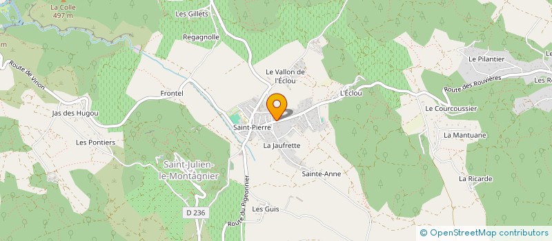 localisation de l'entreprise FB2  SAINT-JULIEN