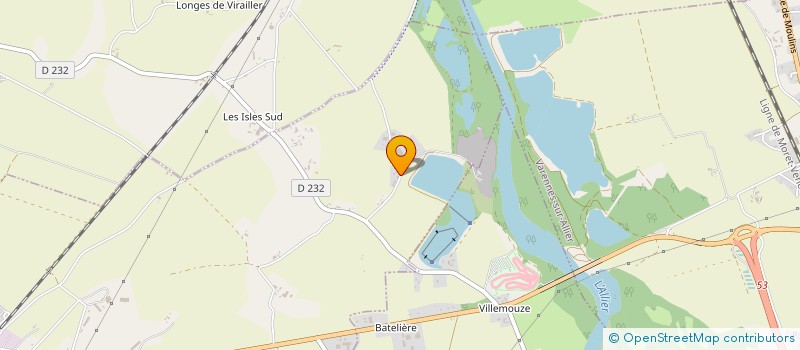localisation de l'entreprise FB2J'INVEST à SAINT-POURCAIN-SUR-SIOULE
