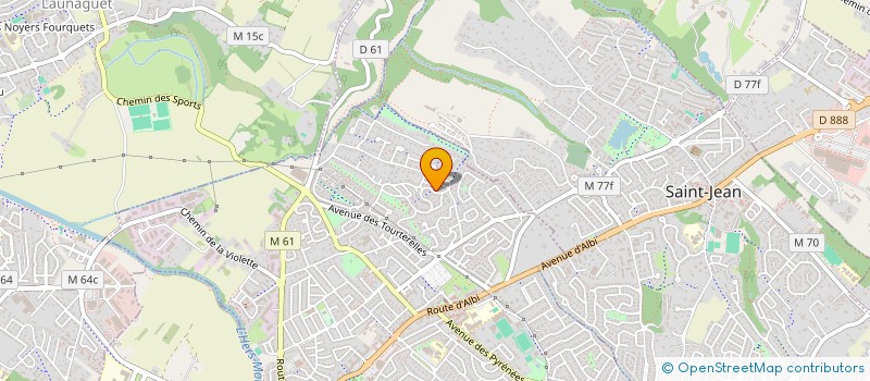 localisation de l'entreprise FB2M  L'UNION