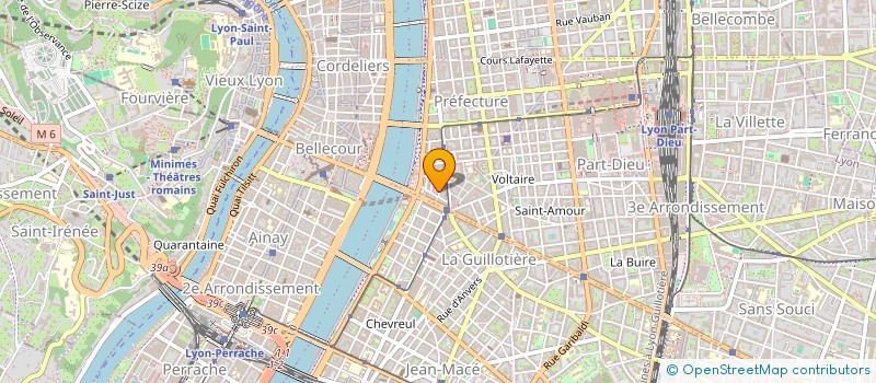 localisation de l'entreprise FBA  LYON