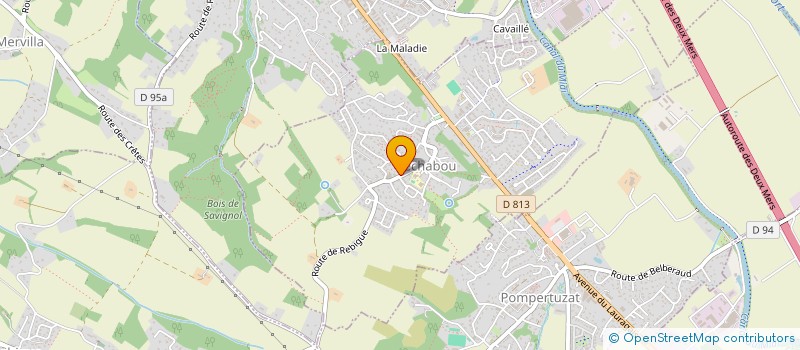 localisation de l'entreprise FBA EFR à PECHABOU