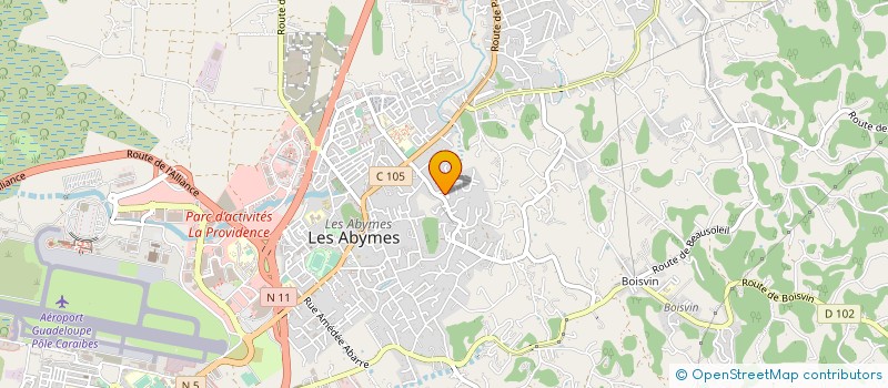 localisation de l'entreprise FBA LOCATION à LES ABYMES