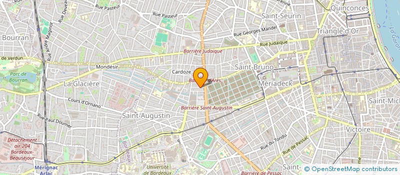 localisation de l'entreprise FBAP CONSEIL  BORDEAUX