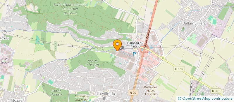 localisation de l'entreprise FBAS 3 à LA VILLE-DU-BOIS