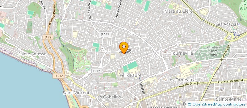 localisation de l'entreprise FBBA76 à LE HAVRE