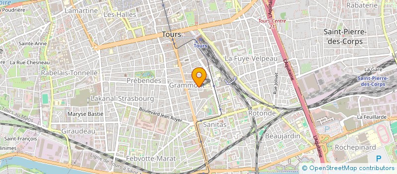 localisation de l'entreprise FBBV  TOURS