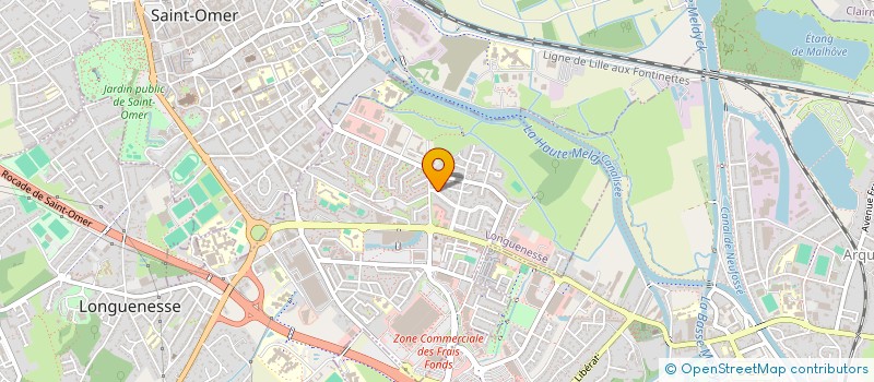 localisation de l'entreprise FBC 18  LONGUENESSE