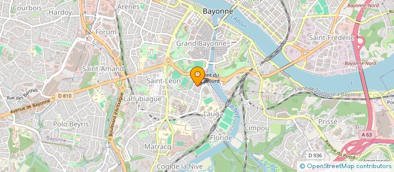 localisation de l'entreprise FBC à BAYONNE