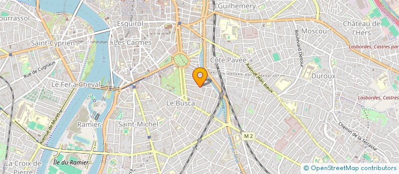 localisation de l'entreprise FBC à TOULOUSE