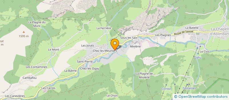 localisation de l'entreprise FBC  ABONDANCE