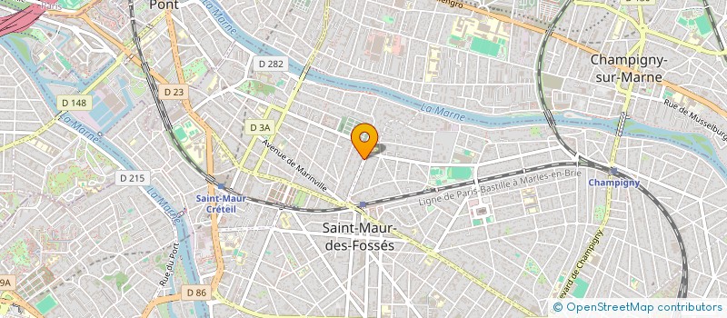 localisation de l'entreprise FBC à SAINT-MAUR-DES-FOSSES