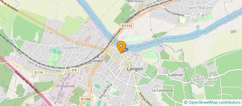 localisation de l'entreprise FBC CONDUITE GIRONDINE à LANGON