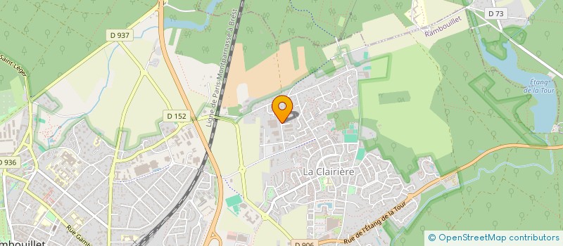 localisation de l'entreprise FBC HOLDING à RAMBOUILLET