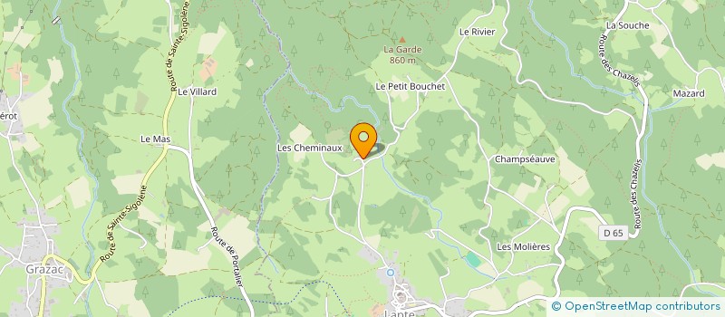 localisation de l'entreprise FBC IMMO  LAPTE