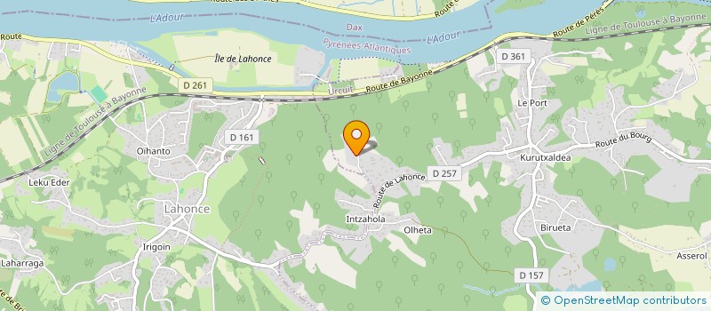 localisation de l'entreprise FBC PRESSENSE  URCUIT