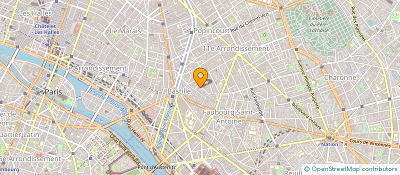 localisation de l'entreprise FBC THIERE  PARIS