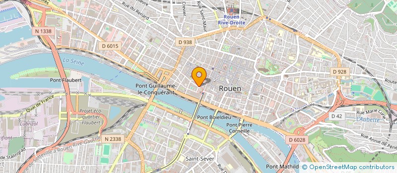 localisation de l'entreprise FBCL à ROUEN