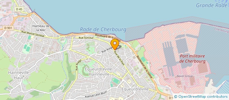 localisation de l'entreprise FBCO à CHERBOURG-EN-COTENTIN