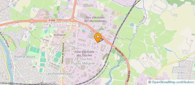 localisation de l'entreprise FBCR à LAVAL
