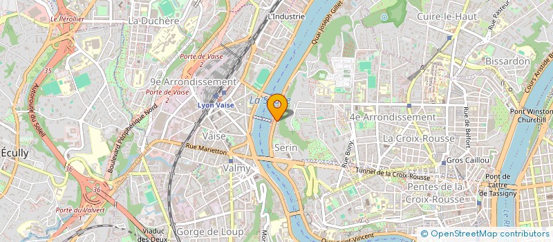 localisation de l'entreprise FBDH & ASSOCIES  LYON